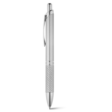 Шариковая ручка, цвет сатин серебро - 91433-127- Фото №1