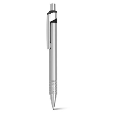 Шариковая ручка, цвет сатин серебро - 91434-127- Фото №1