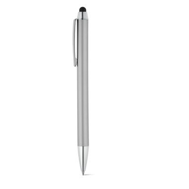 Шариковая ручка, цвет сатин серебро - 91453-127- Фото №1