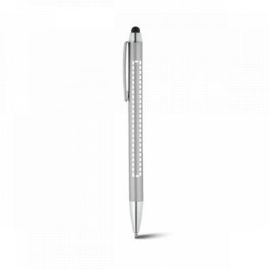 Шариковая ручка, цвет сатин серебро - 91453-127- Фото №2