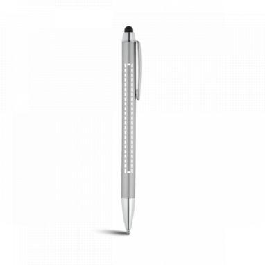 Шариковая ручка, цвет сатин серебро - 91453-127- Фото №3