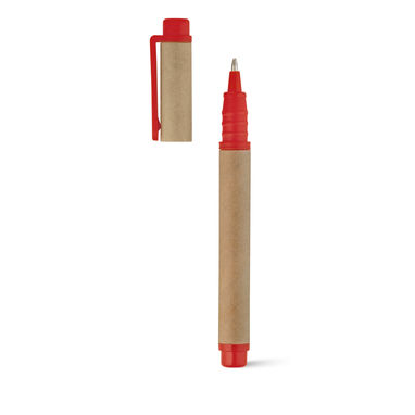 Шариковая ручка, цвет красный - 91470-105- Фото №1