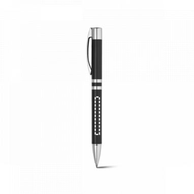 Кулькова ручка, колір сатин, срібло - 91479-127- Фото №3