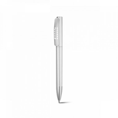 Шариковая ручка, цвет сатин серебро - 91481-127- Фото №4