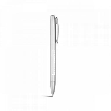 Шариковая ручка, цвет сатин серебро - 91481-127- Фото №6