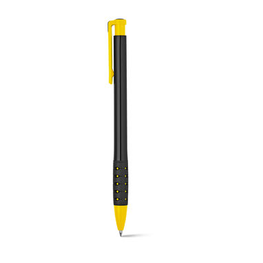 Шариковая ручка, цвет желтый - 91486-108- Фото №1