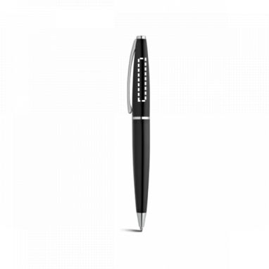 Шариковая ручка, цвет сатин серебро - 91814-127- Фото №3