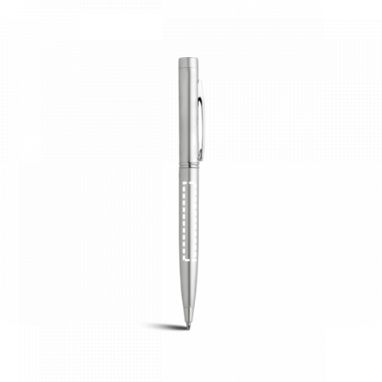 Шариковая ручка, цвет сатин серебро - 91821-127- Фото №4