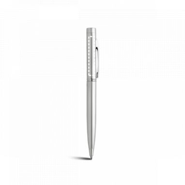 Шариковая ручка, цвет сатин серебро - 91821-127- Фото №5
