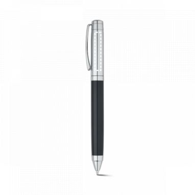 Набор из роллера и шариковой ручки, цвет черный - 91840-103- Фото №4