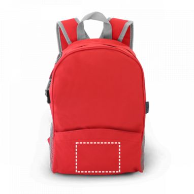 рюкзак, колір червоний - 92665-105- Фото №2