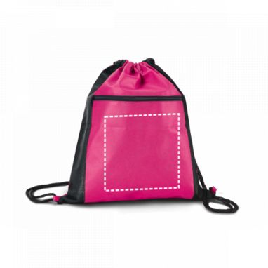 Сумка рюкзак, колір рожевий - 92837-102- Фото №2