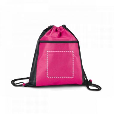 Сумка рюкзак, колір рожевий - 92837-102- Фото №3