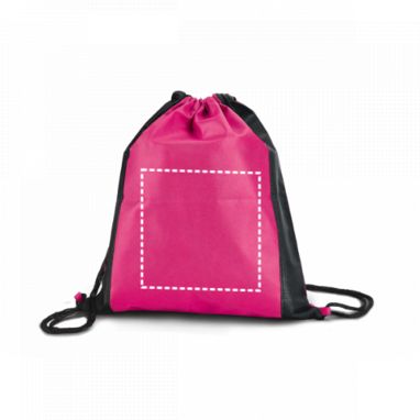 Сумка рюкзак, колір рожевий - 92837-102- Фото №4
