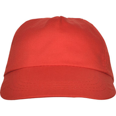 BASICA 5-панельная кепка, цвет красный  размер ONE SIZE - GO700060- Фото №1