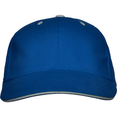 PANEL 6-панельная контрастная бейсболка, цвет королевский синий  размер ONE SIZE - GO700805- Фото №1