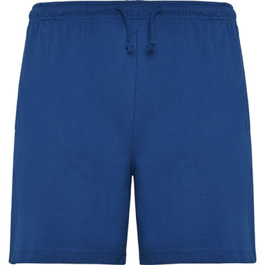 SPORT Хлопковые шорты унисекс для удобной носки, цвет королевский синий  размер S - BE67050105- Фото №1