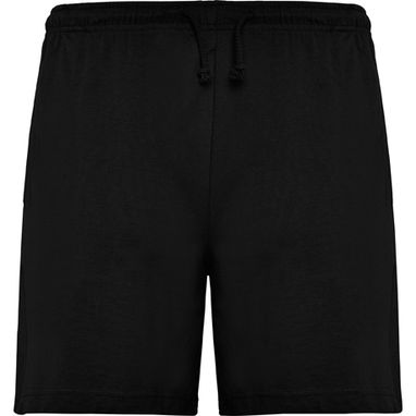 SPORT Хлопковые шорты унисекс для удобной носки, цвет черный  размер L - BE67050302- Фото №1