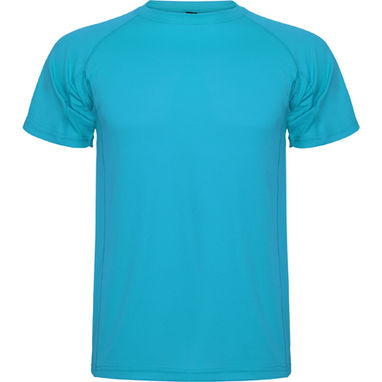 MONTECARLO Технічна футболка з коротким рукавом, колір бірюзовий  розмір S - CA04250112- Фото №1