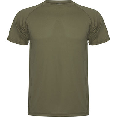 MONTECARLO Технічна футболка з коротким рукавом, колір армійський зелений  розмір S - CA04250115- Фото №1
