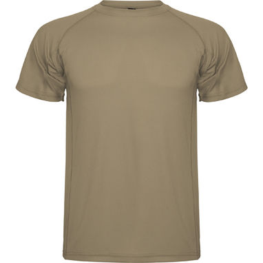 MONTECARLO Технічна футболка з коротким рукавом, колір темно-пісочний  розмір S - CA042501219- Фото №1