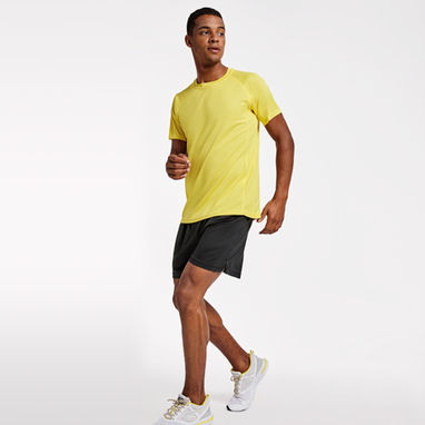 MONTECARLO Технічна футболка з коротким рукавом, колір жовтий флюорісцентний  розмір S - CA042501221- Фото №2