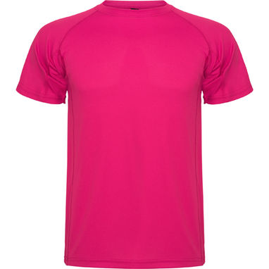 MONTECARLO Технічна футболка з коротким рукавом, колір яскраво-рожевий  розмір S - CA04250178- Фото №1