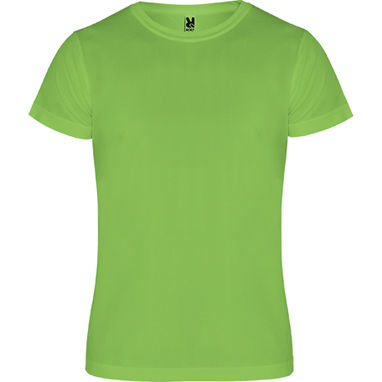 CAMIMERA Спортивная футболка с коротким рукавом, цвет лайм  размер S - CA045001225- Фото №1