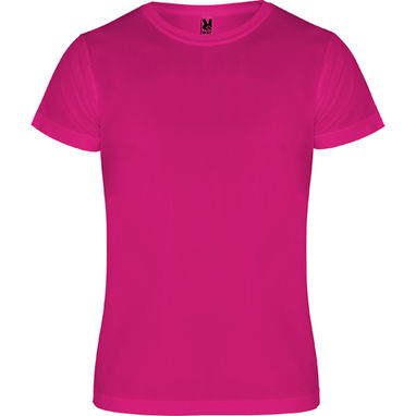 CAMIMERA Спортивная футболка с коротким рукавом, цвет ярко-розовый  размер S - CA04500178- Фото №1