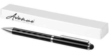 Ручка-стилус шариковая Alden, цвет черный - 10676900- Фото №1