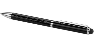 Ручка-стилус кулькова Alden, колір чорний - 10676900- Фото №3