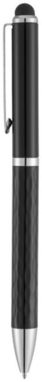 Ручка-стилус шариковая Alden, цвет черный - 10676900- Фото №5