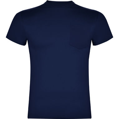 TECKEL Футболка с карманом спереди, цвет темно-синий  размер S - CA65230155- Фото №1