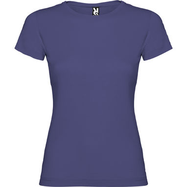 JAMAICA Приталенная футболка с круглым вырезом, цвет джинс  размер S - CA66270186- Фото №1