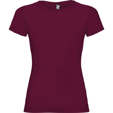 JAMAICA Приталенная футболка с круглым вырезом, цвет бургунди  размер XL - CA66270464- Фото №1