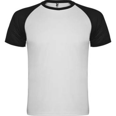 INDIANAPOLIS Спортивна футболка з коротким рукавом, колір білий, чорний  розмір S - CA6650010102- Фото №1