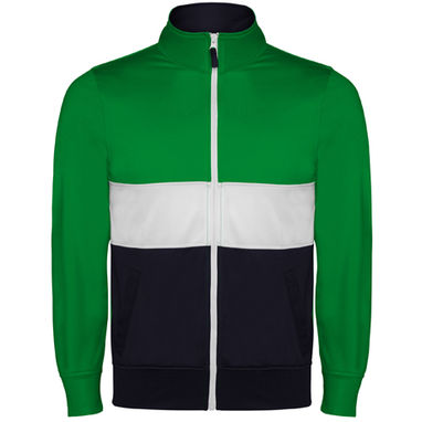 ATHENAS Спортивный мужской костюм, цвет тропический зеленый, светоотражающий  размер S - CH03390121655- Фото №1