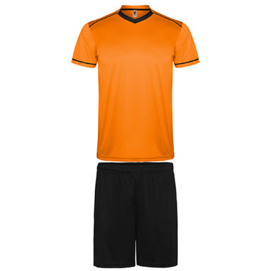 UNITED Спортивний чоловічий костюм, колір оранжевий, чорний  розмір M - CJ0457023102- Фото №1