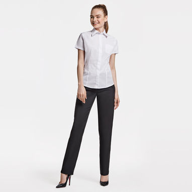 SOFIA Рубашка с коротким рукавом, цвет белый  размер M - CM50610201- Фото №2