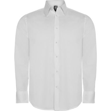 MOSCU Рубашка из стрейчевой ткани, цвет белый  размер S - CM55060101- Фото №1