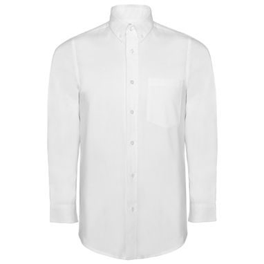 OXFORD Мужская рубашка с карманом на левой груди, цвет белый  размер S - CM55070101- Фото №1