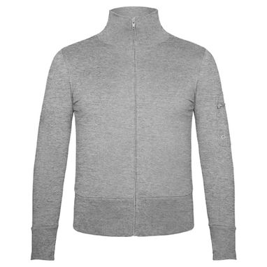 PELVOUX Куртка с высоким воротником и с застежкой молнией, цвет серый  размер S - CQ11970158- Фото №1