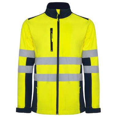 ANTARES Kуртка Soft Shell высокой видимости, цвет светоотражающий, желтый флюорисцентный  размер S - HV93030155221- Фото №1