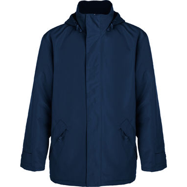 EUROPA Куртка с высоким воротником и молнией того же цвета, цвет темно-синий  размер S - PK50770155- Фото №1