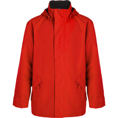 EUROPA Куртка с высоким воротником и молнией того же цвета, цвет красный  размер S - PK50770160- Фото №1