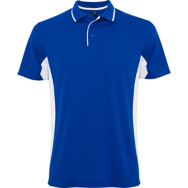 MONTMELO Технічна сорочка-поло, колір королівський синій, білий  розмір L - PO0421030501- Фото №1