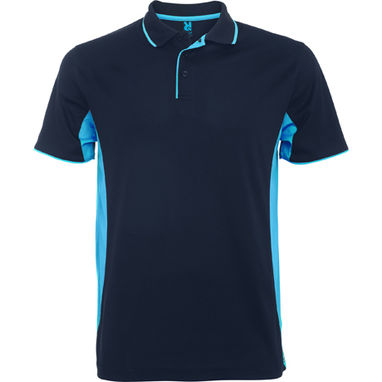 MONTMELO Технічна сорочка-поло, колір світловідбиваючий, світло-синій  розмір XL - PO0421045510- Фото №1