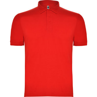 PEGASO Сорочка-поло з коротким рукавом, колір червоний  розмір S - PO66030160- Фото №1