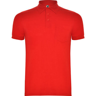CENTAURO Сорочка-поло з коротким рукавом, колір червоний  розмір XL - PO66050460- Фото №1