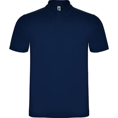 AUSTRAL Сорочка-поло з коротким рукавом, колір темно-синій  розмір S - PO66320155- Фото №1